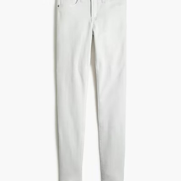 NWT J Crew 8" Rise White Skinny Jean in Signature Stretch - Picture 12 of 12